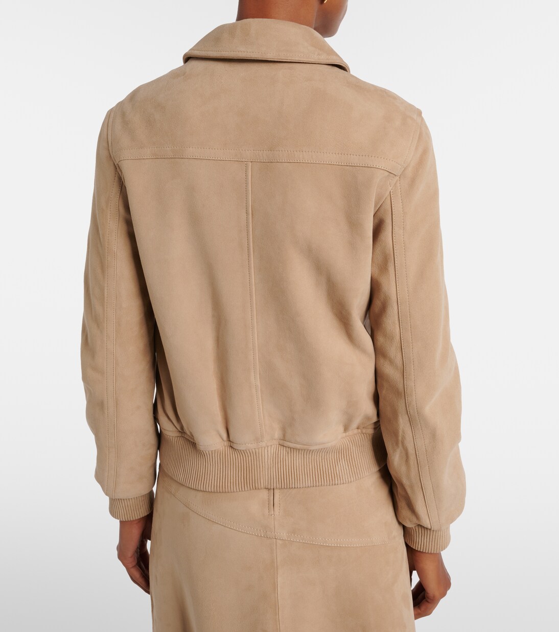 Suede bomber jacket | Yves Salomon