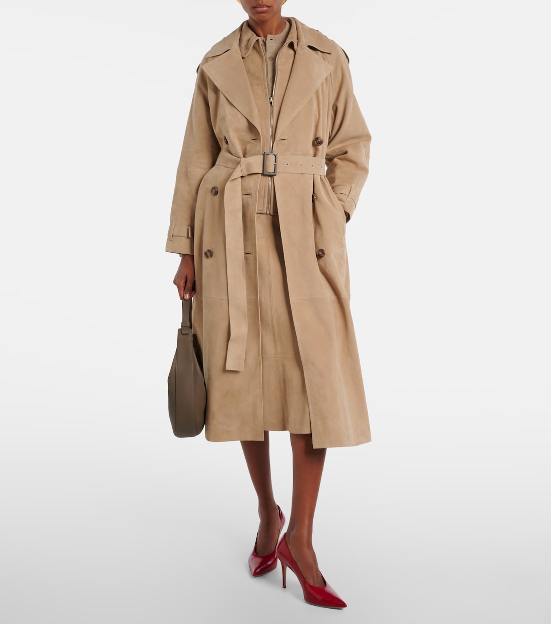 Suede bomber jacket | Yves Salomon