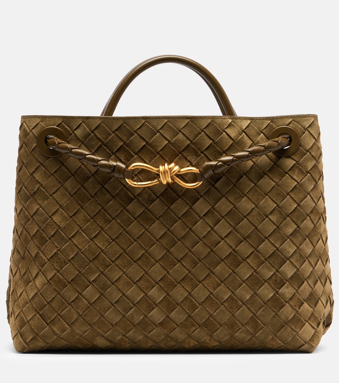 Sac Andiamo Medium en daim | Bottega Veneta