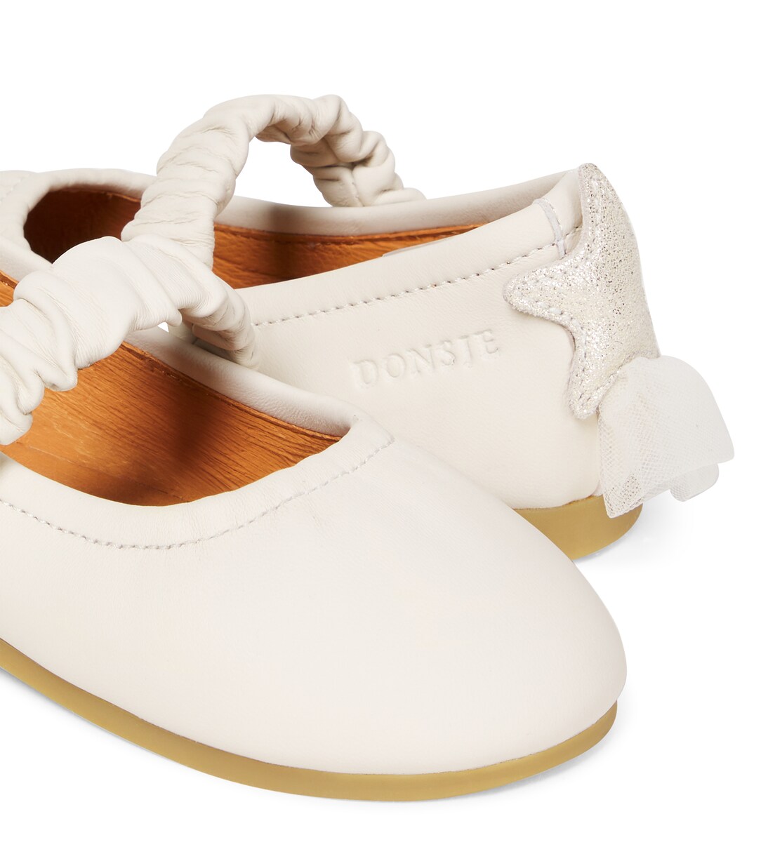 Ballerines Lauran en cuir | Donsje