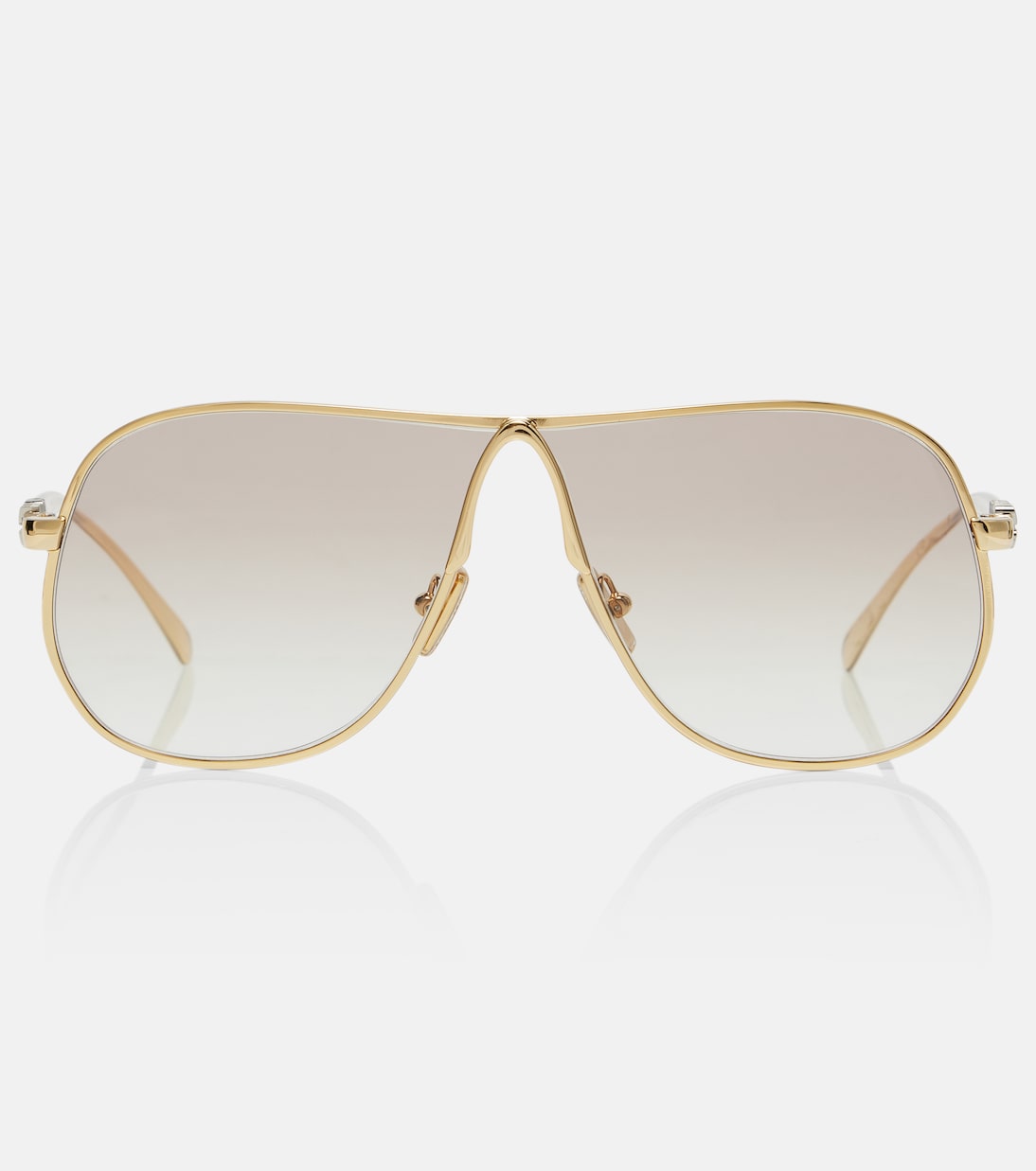 Aviator-Sonnenbrille Miu Ombre | Miu Miu