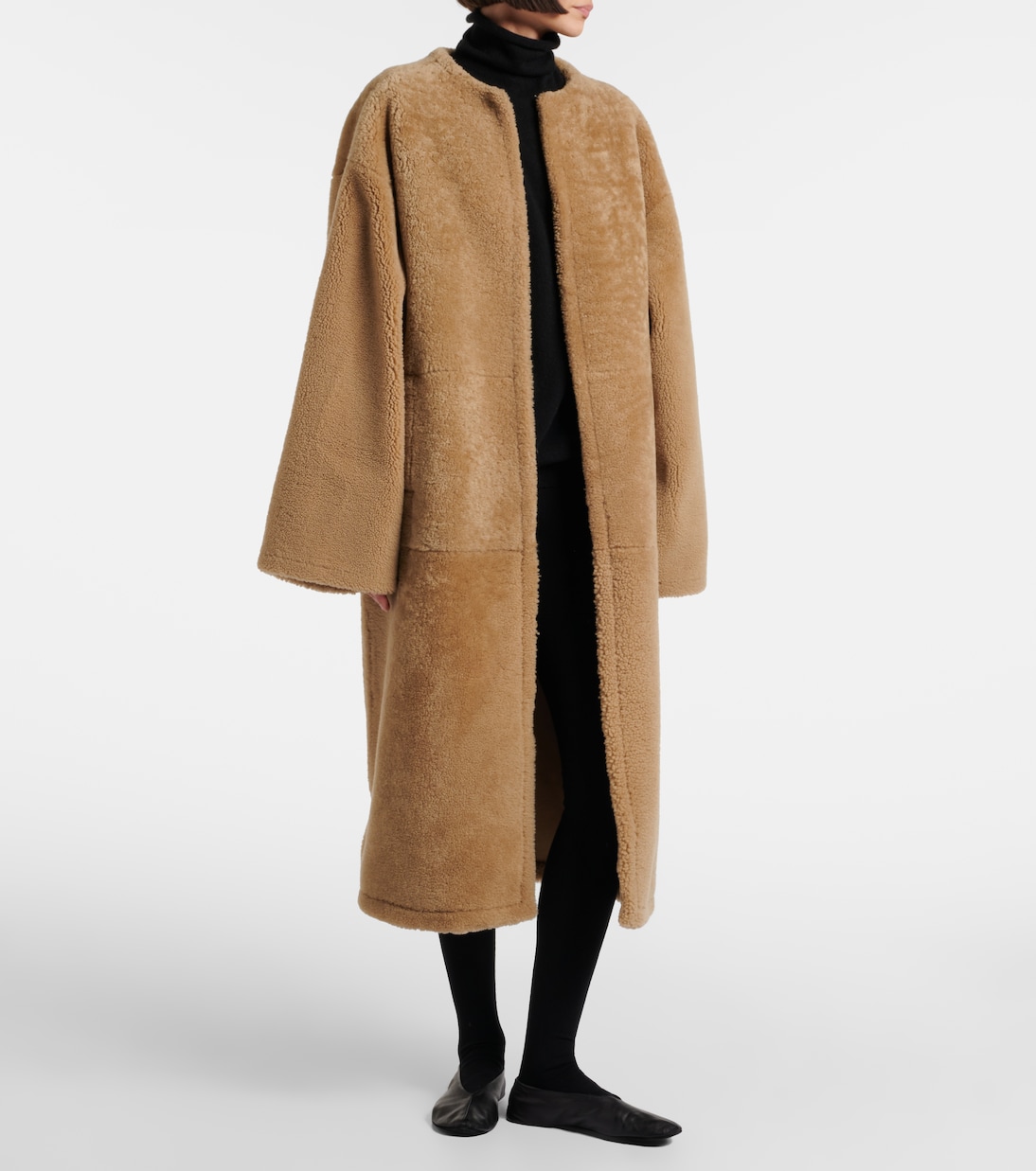 Mantel Narol aus Shearling | The Row