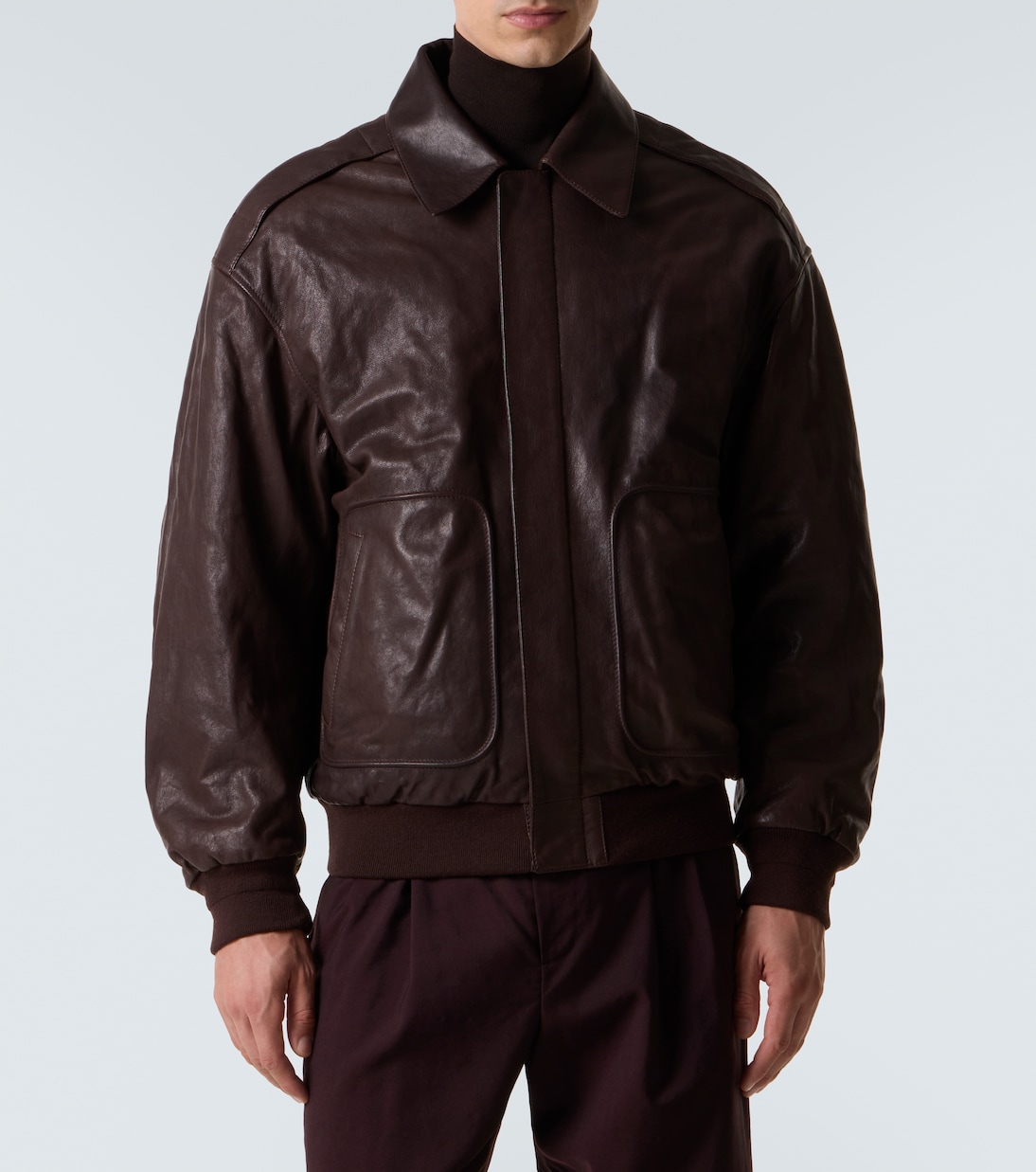 Johnson leather blouson | Calvin Klein Collection