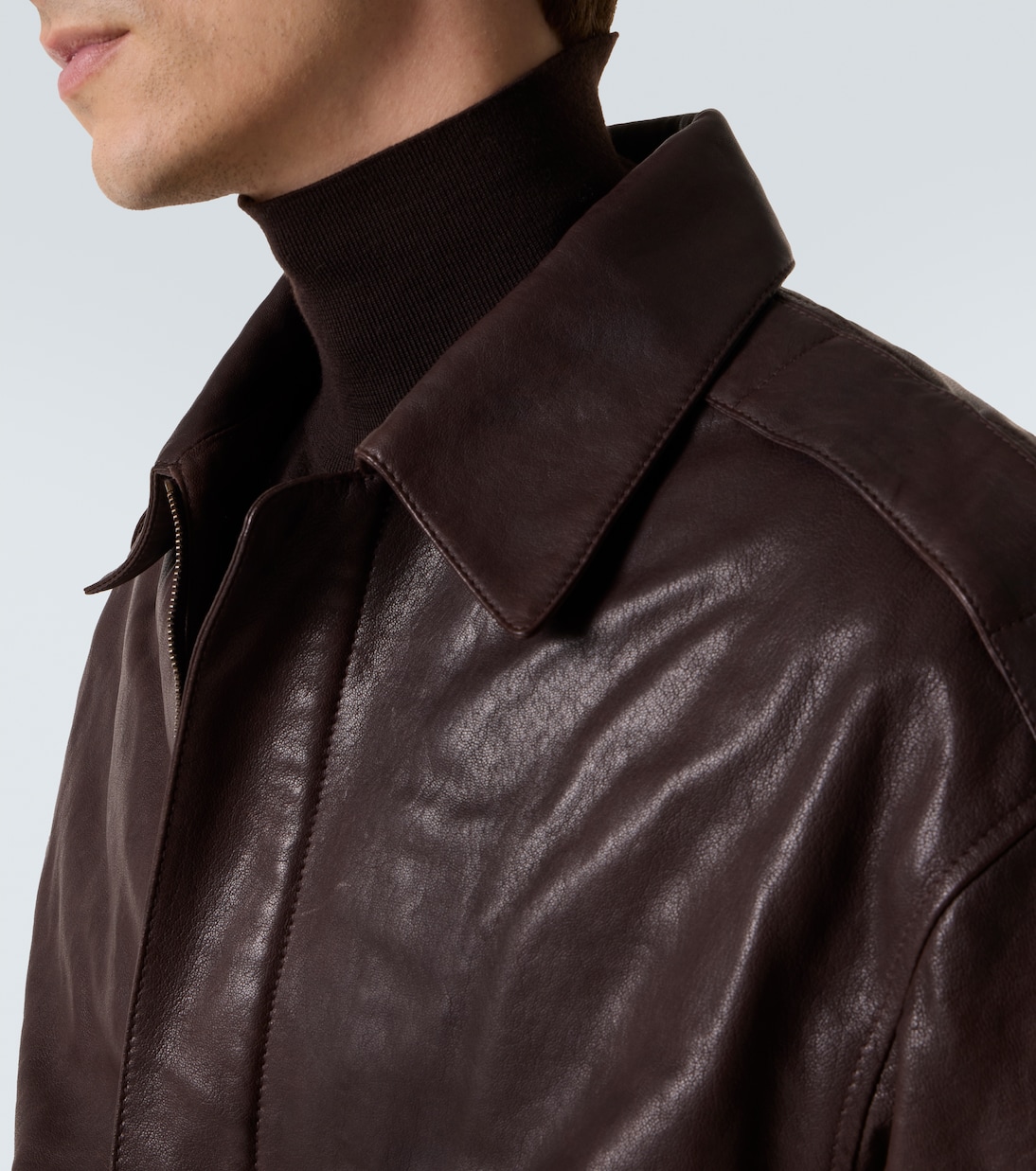 Johnson leather blouson | Calvin Klein Collection