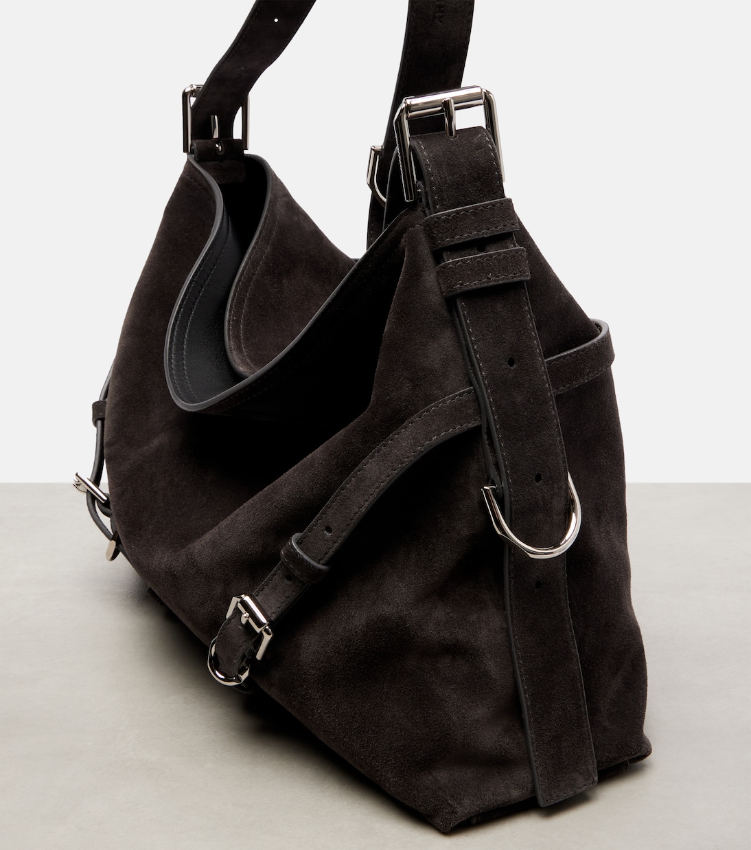 Bolso al hombro Voyou Medium de ante | Givenchy