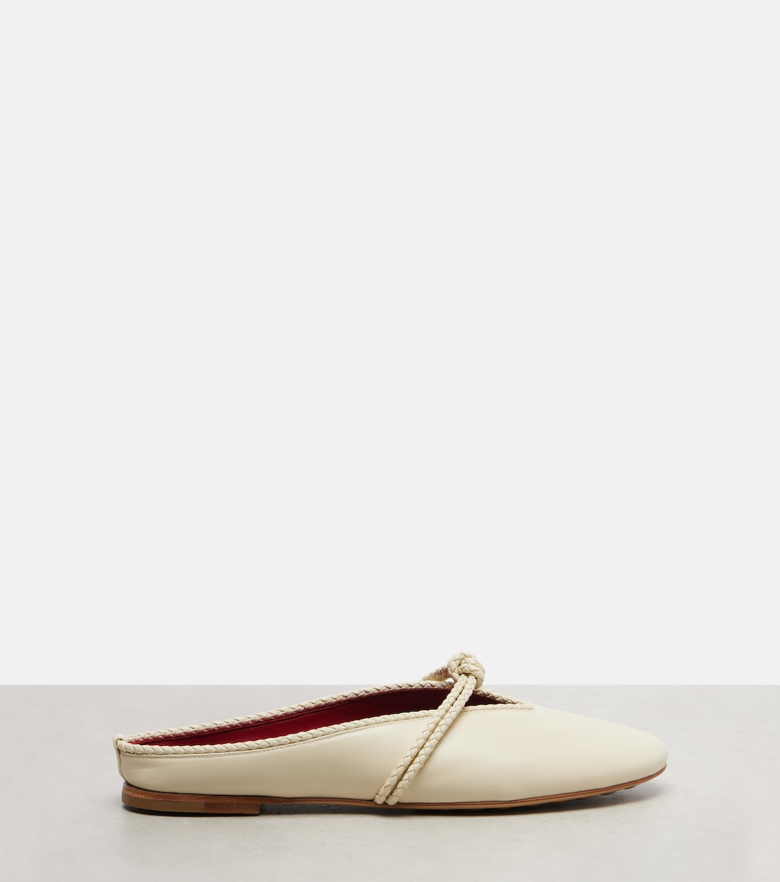 Slippers Rosa aus Leder | Bottega Veneta