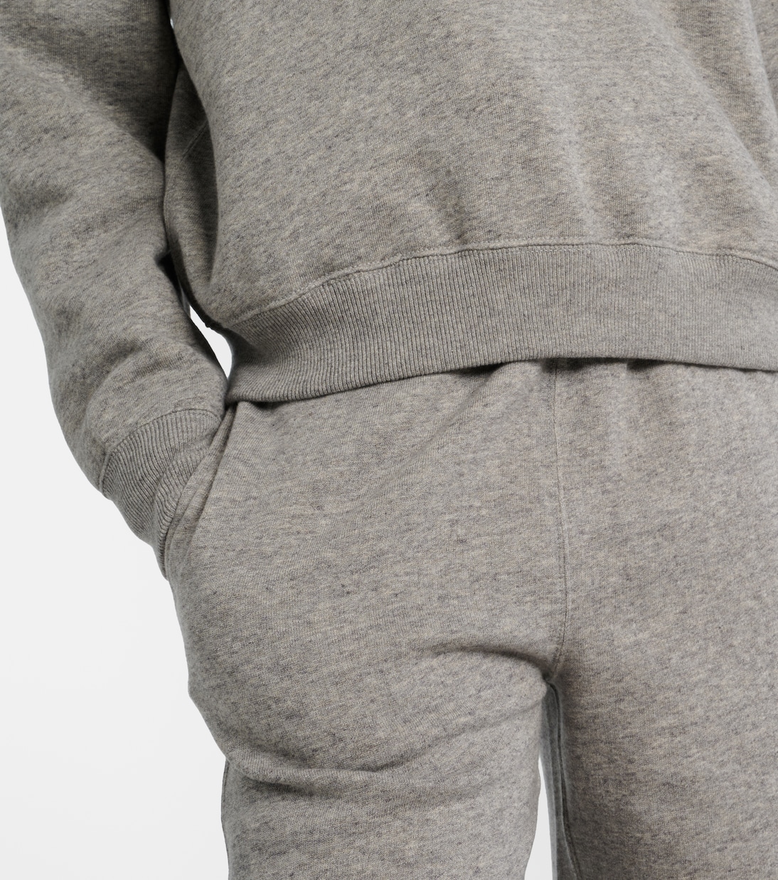 Logo cotton-blend fleece polo sweatshirt | Polo Ralph Lauren