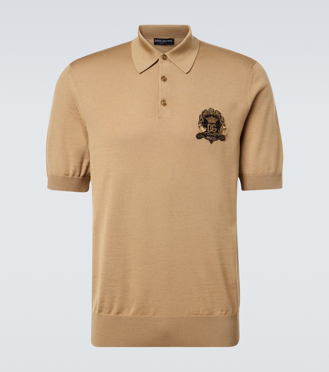 Virgin wool polo shirt | Dolce&Gabbana