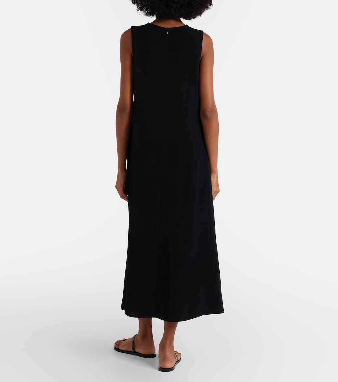 Jersey midi dress | Asceno