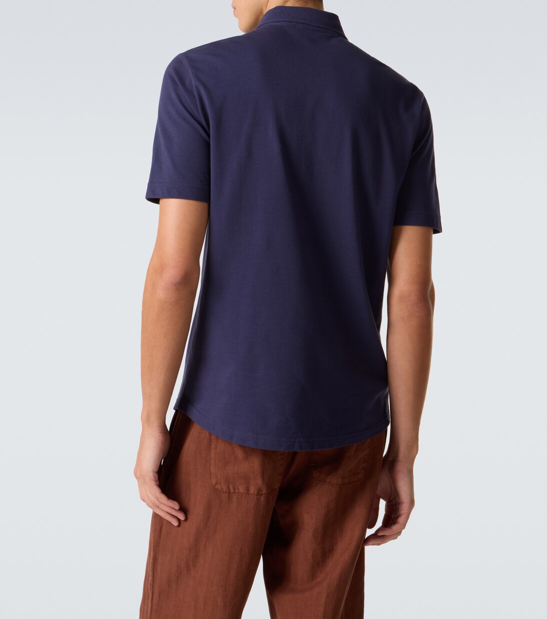 Luca cotton piqué polo shirt | Frescobol Carioca