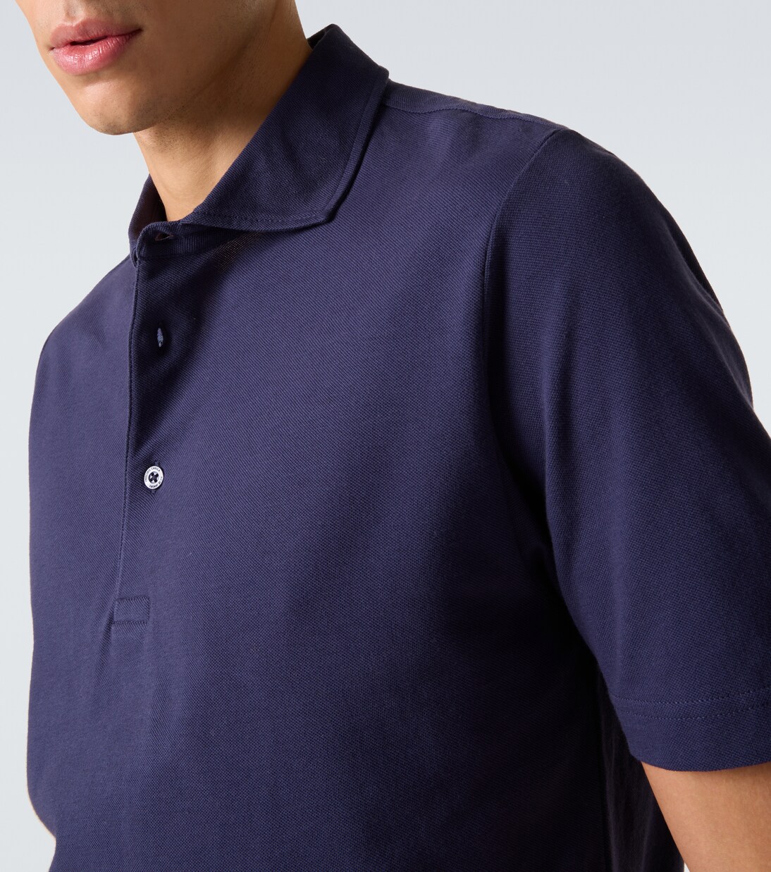 Luca cotton piqué polo shirt | Frescobol Carioca