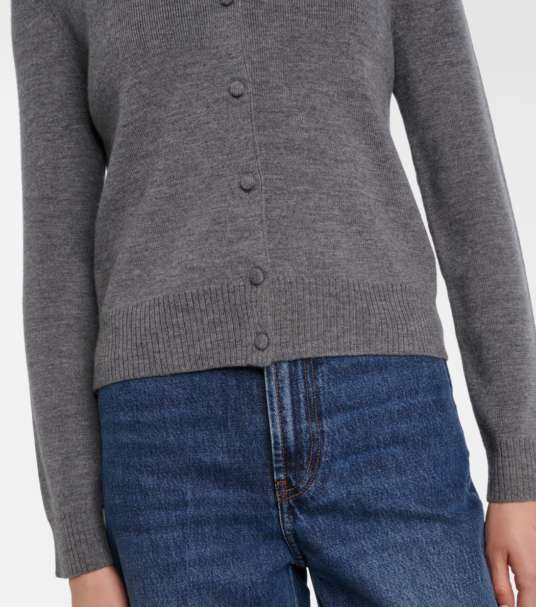 Cardigan Daro aus Wolle mit Kristallen | Veronica Beard