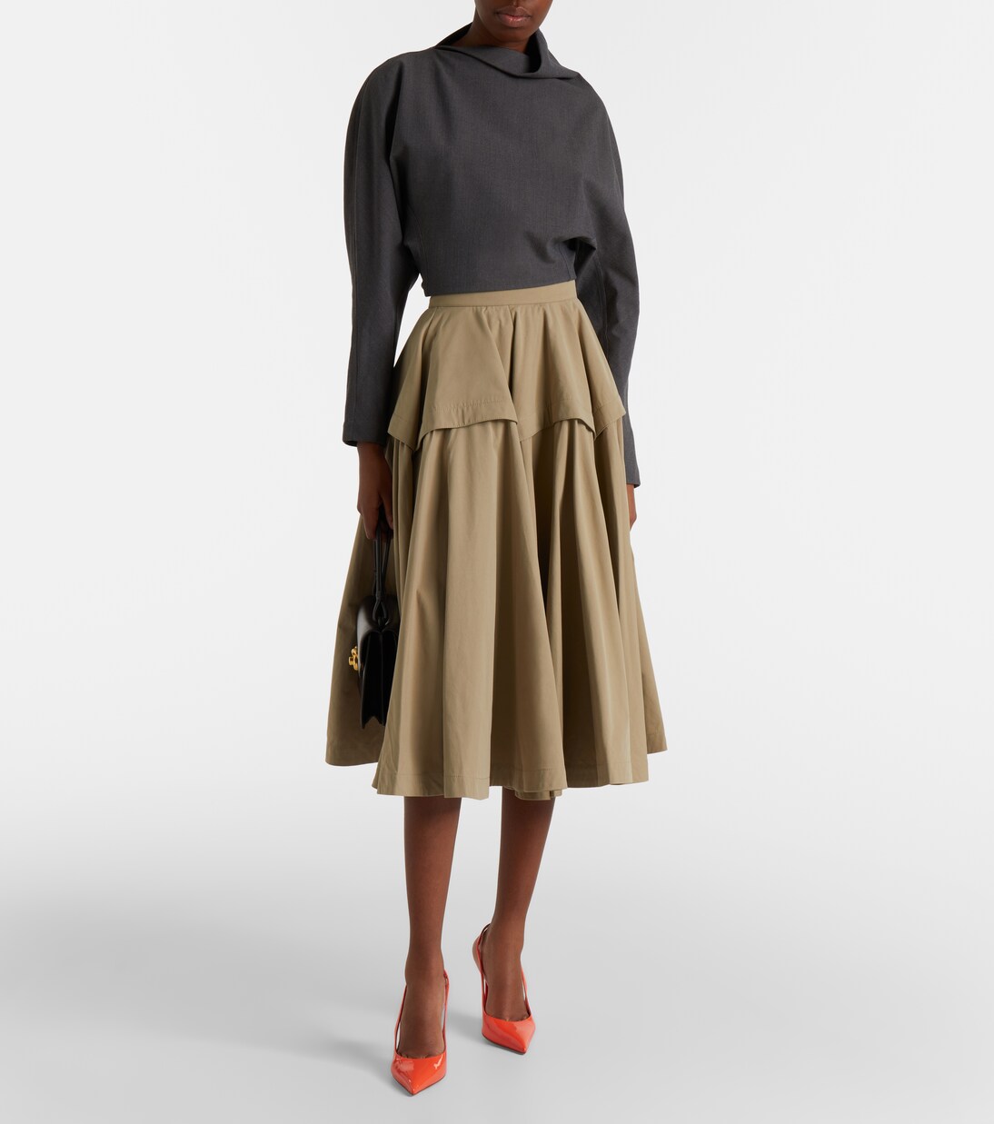 Escarpins slingback Miss Z en cuir verni | Christian Louboutin