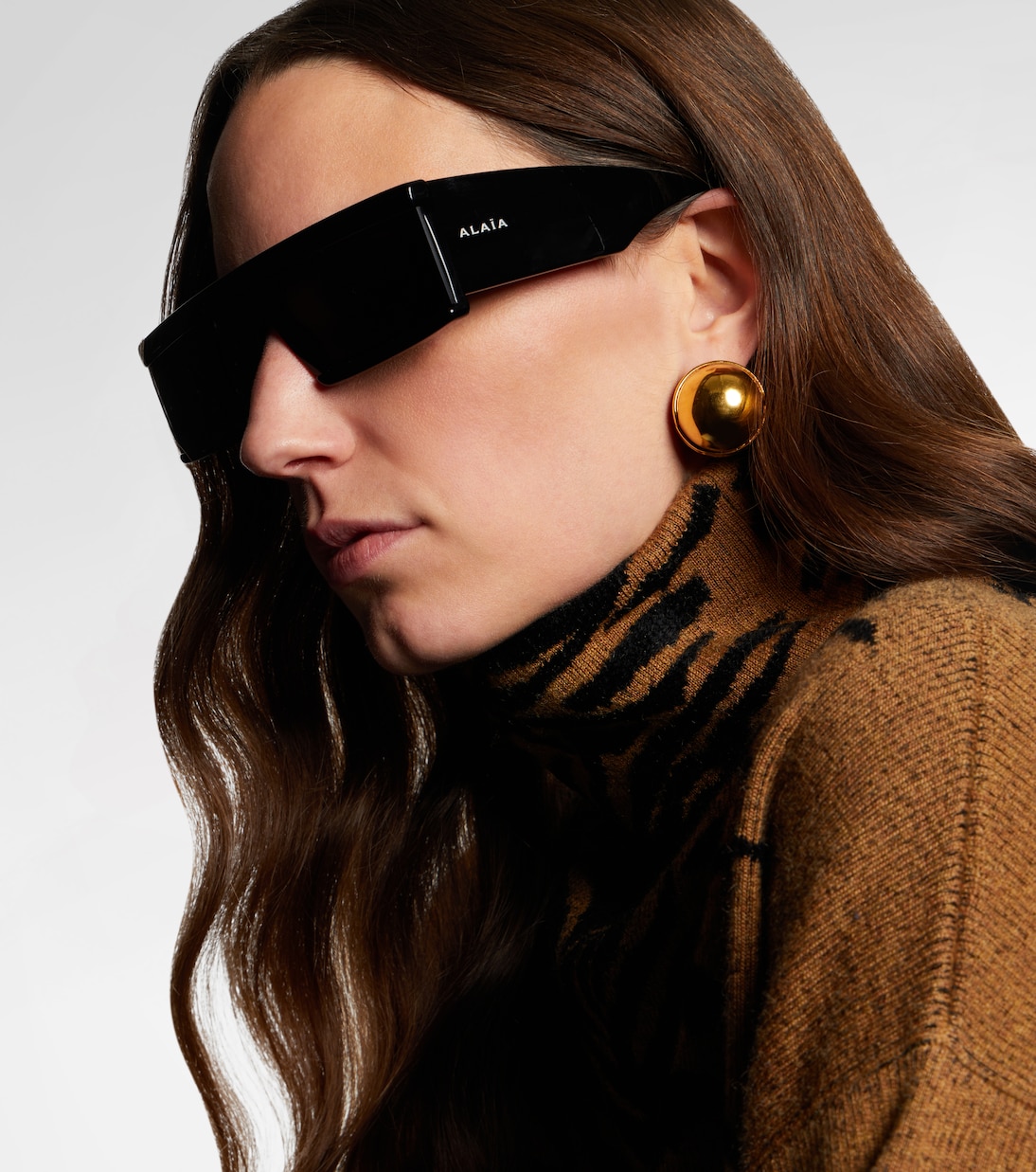 Lunettes de soleil à logo | Alaïa