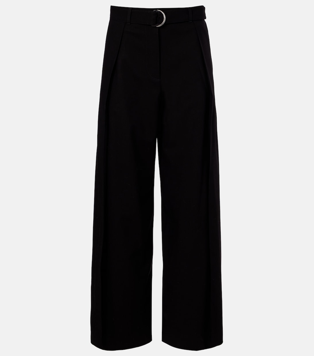 Belted wool wide-leg pants | Loewe