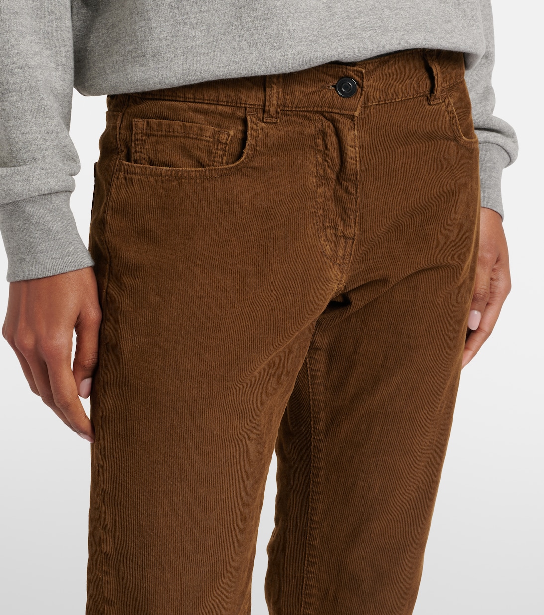 Pantalones Bodhi de pana de algodón | The Row