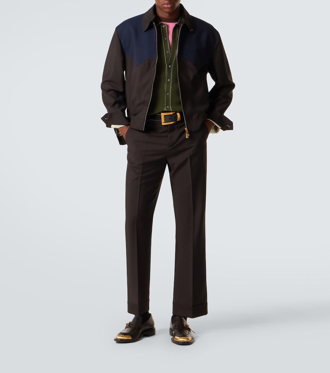 Top aus Baumwolle | Versace