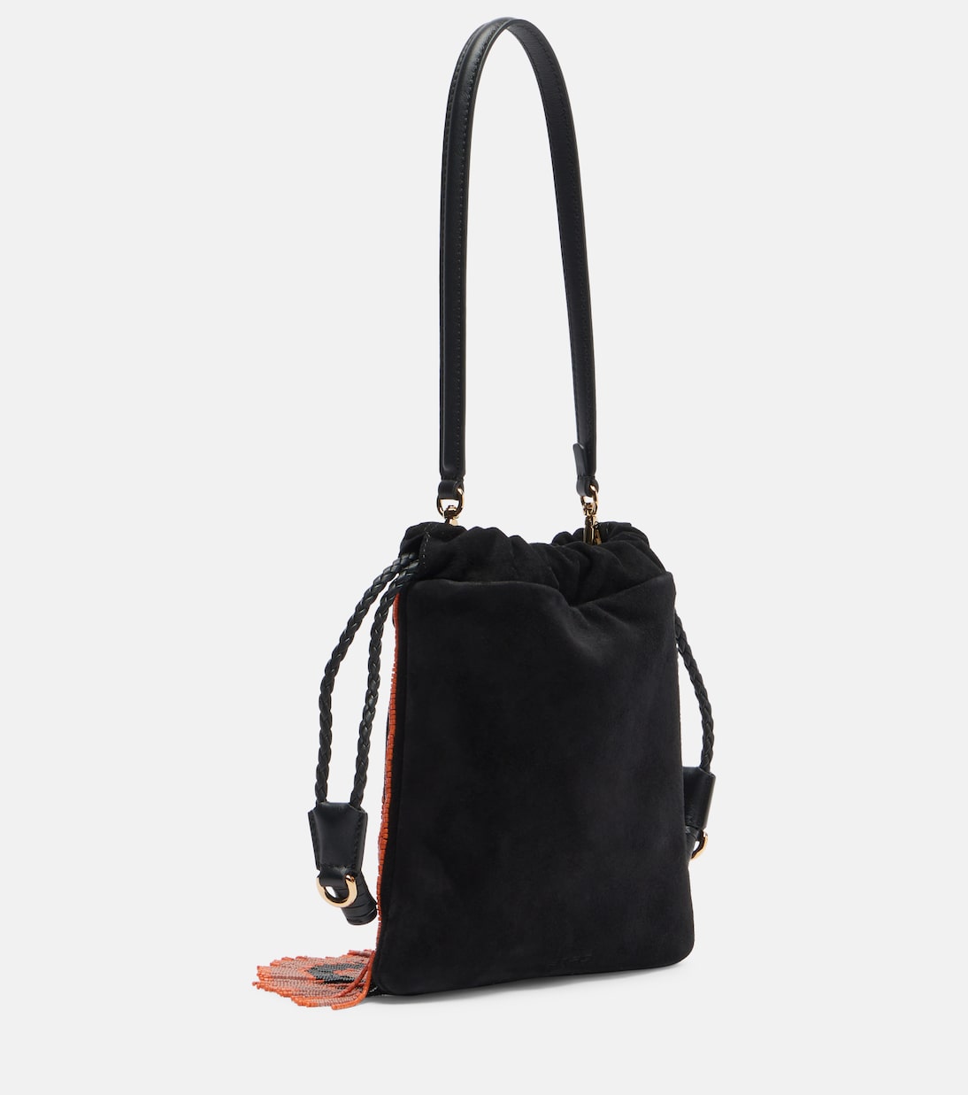 Kalispera 스몰 비즈 스웨이드 숄더 백 | Etro