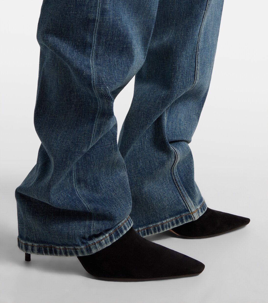 Duchesse suede mules | Balenciaga