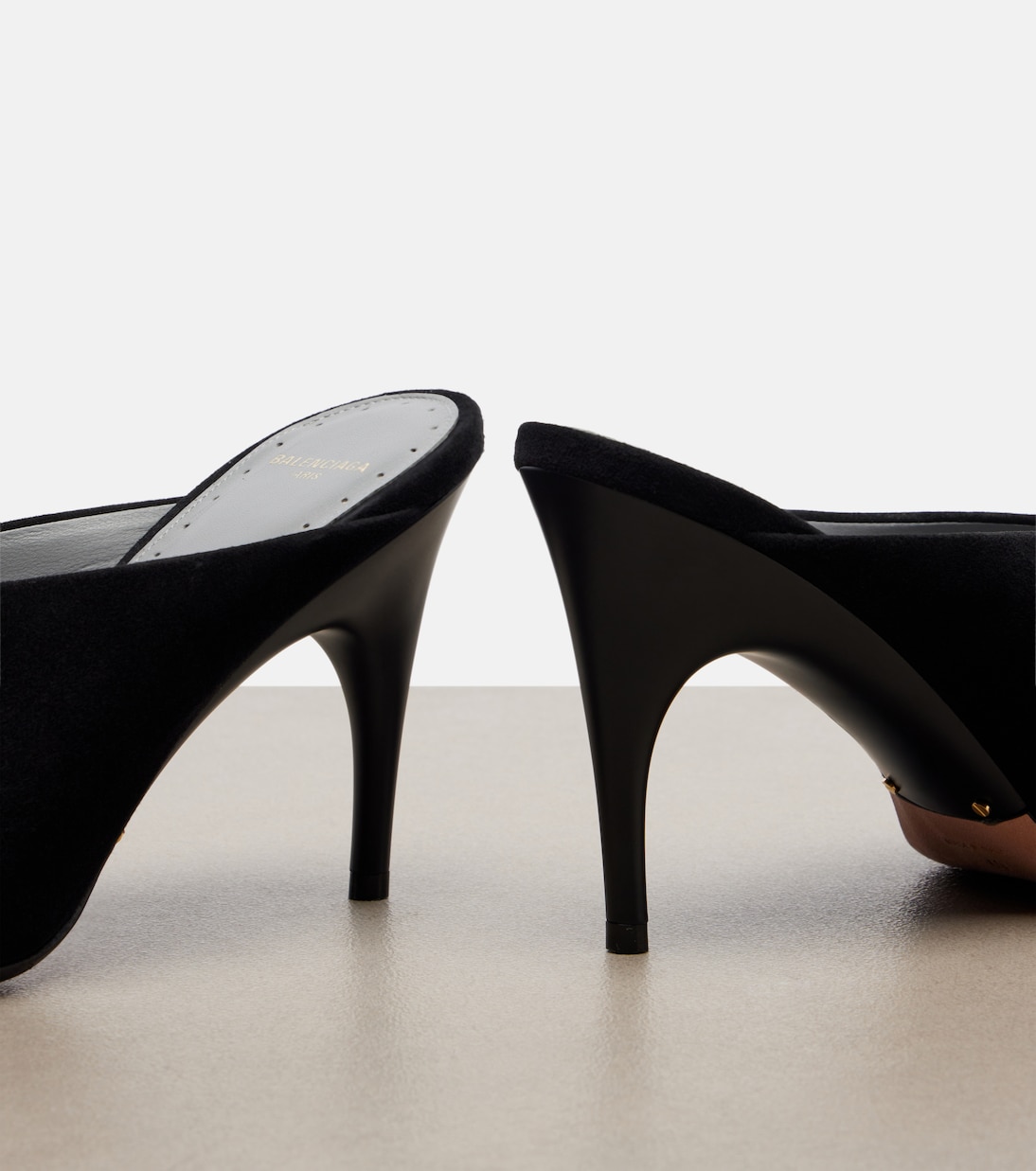 Duchesse suede mules | Balenciaga