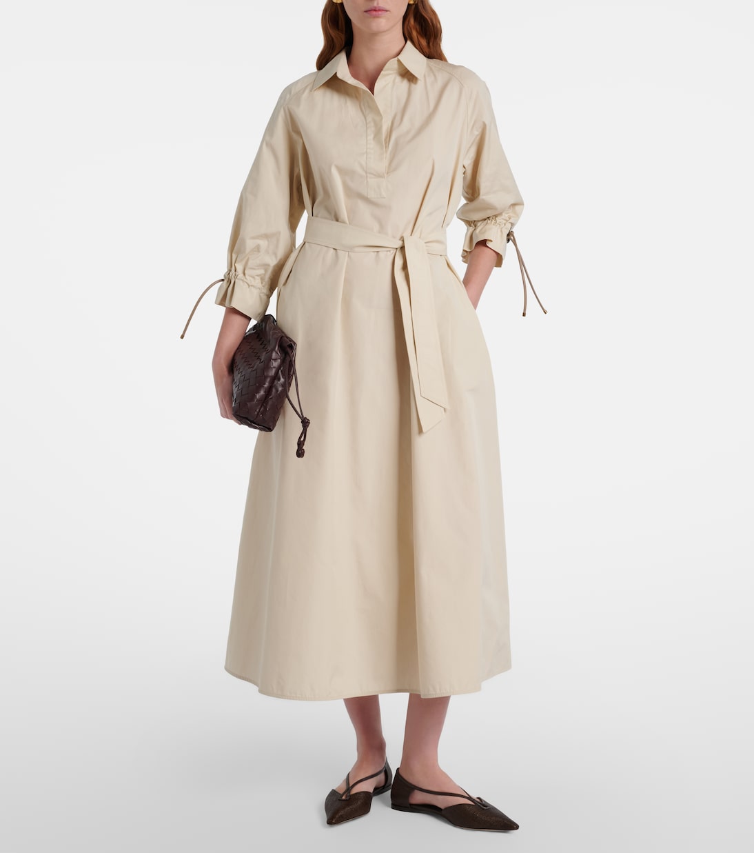 Ballerine Volpino con pelle | Max Mara