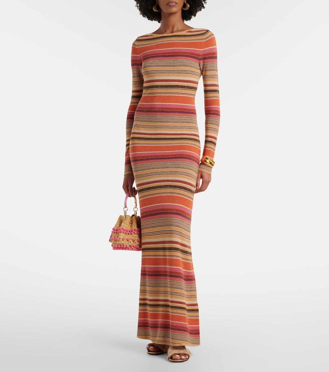 Mules Joa en tissu et cuir | Jimmy Choo