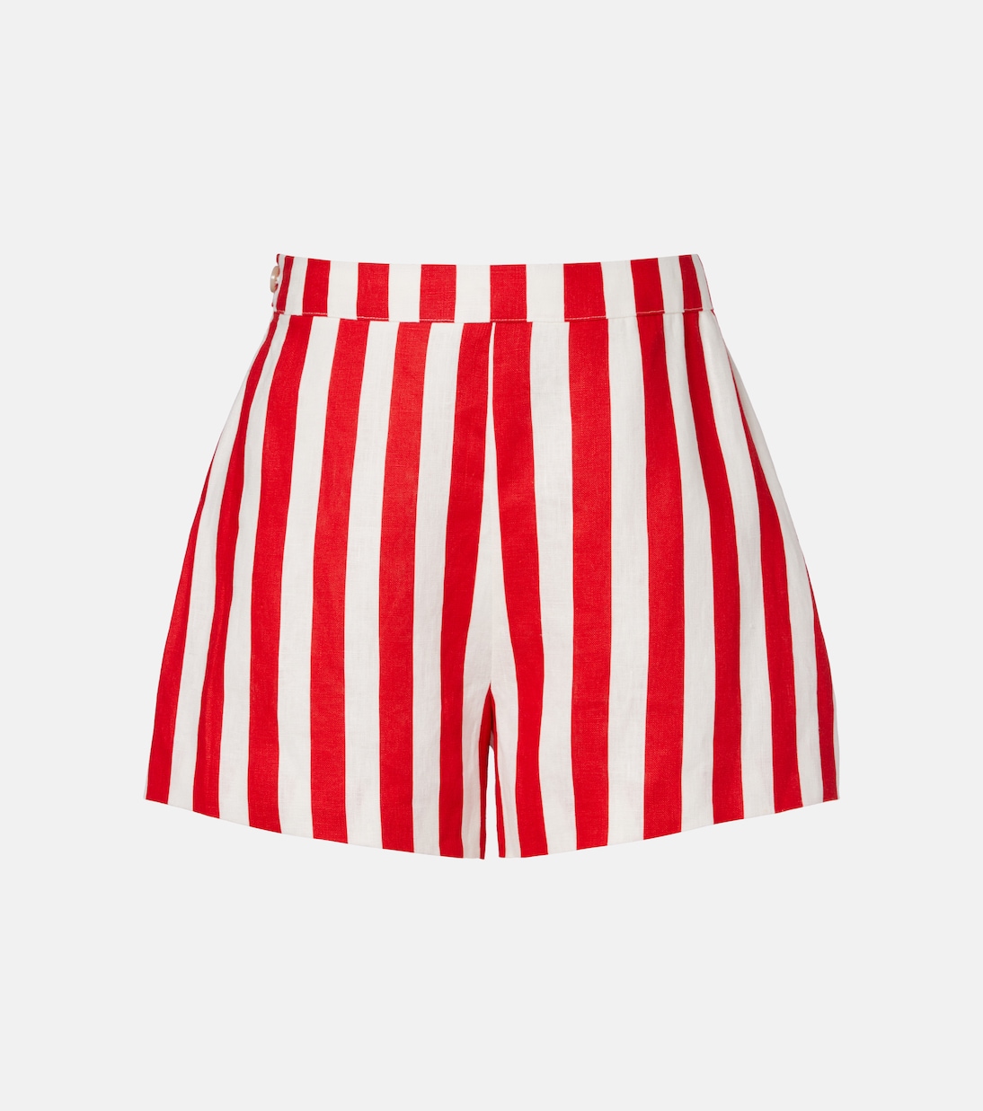 Perri striped linen shorts | Posse