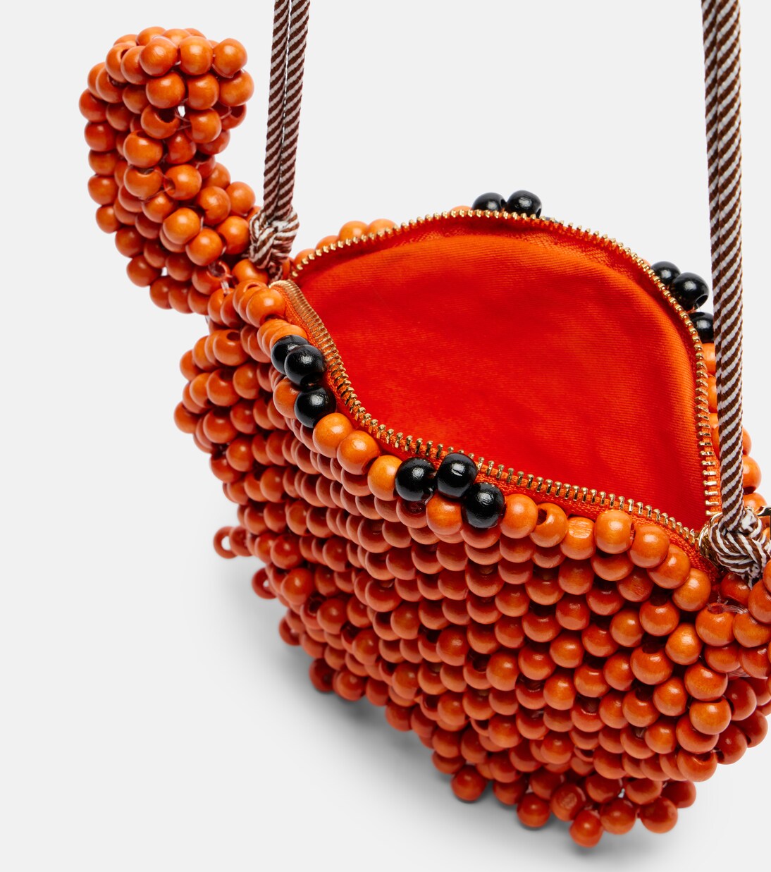 Crab Mini beaded crossbody bag | Alémais