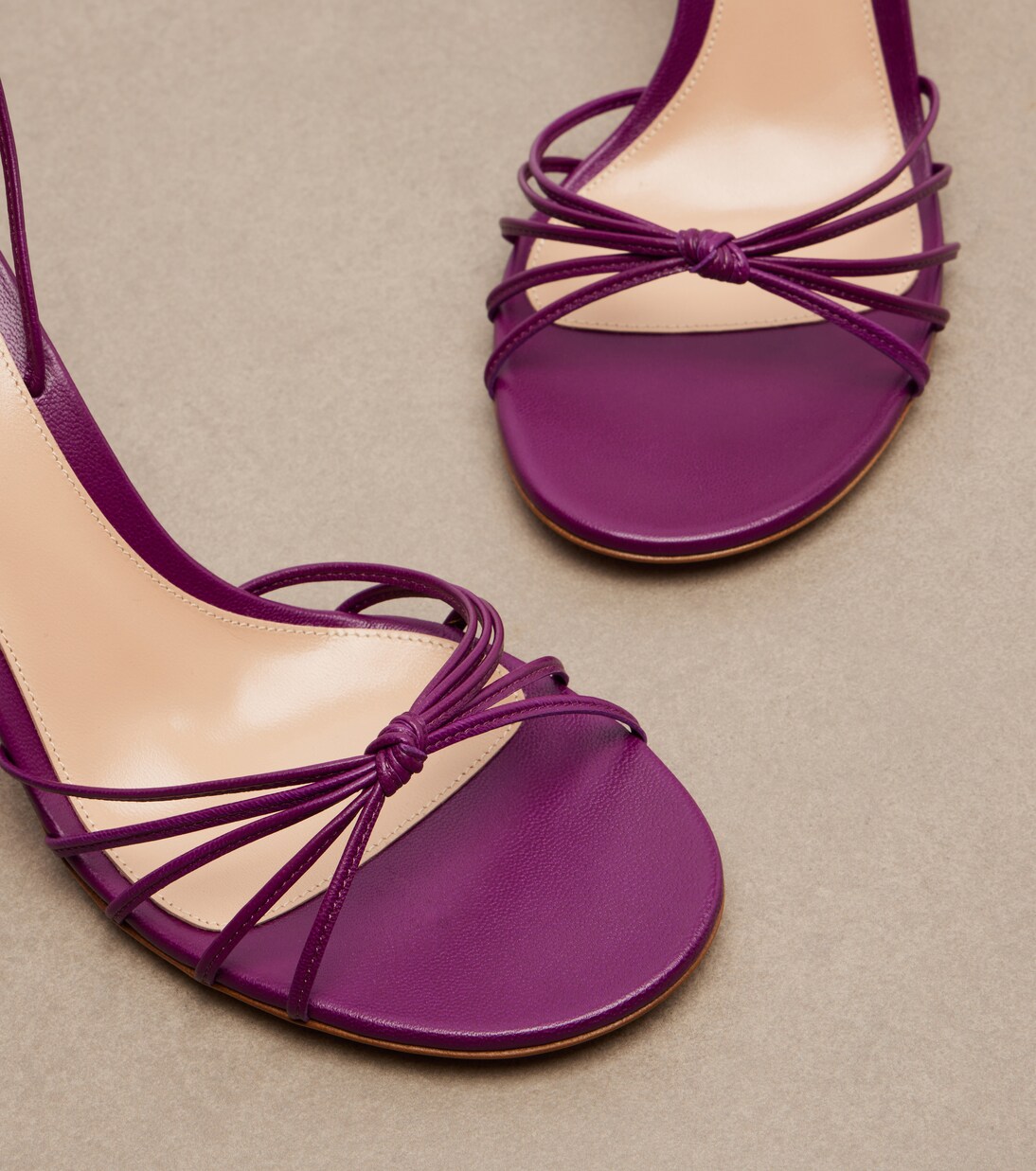 Sandalias Gwyneth de piel | Gianvito Rossi