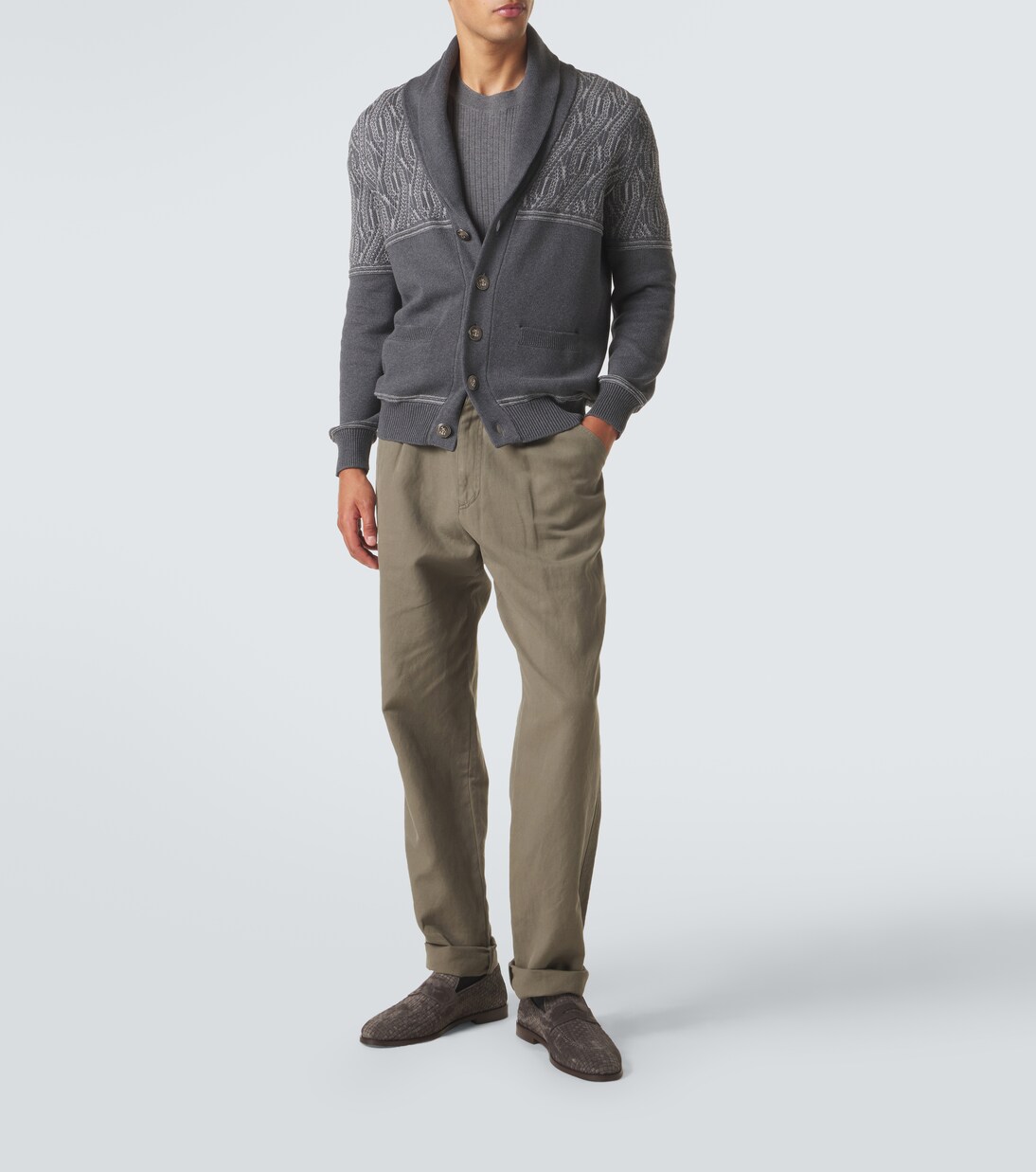 Suede loafers | Brunello Cucinelli