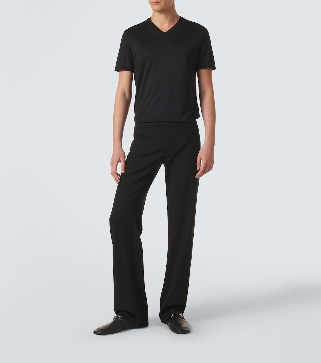 Wool straight pants | Gucci