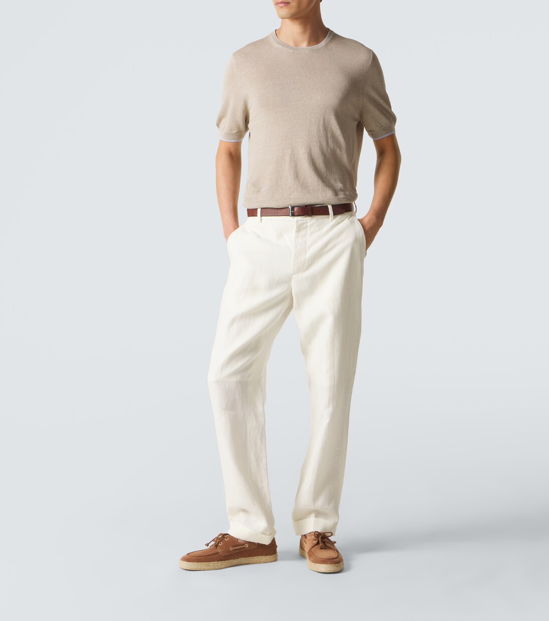 Camiseta de lino y algodón | Fedeli