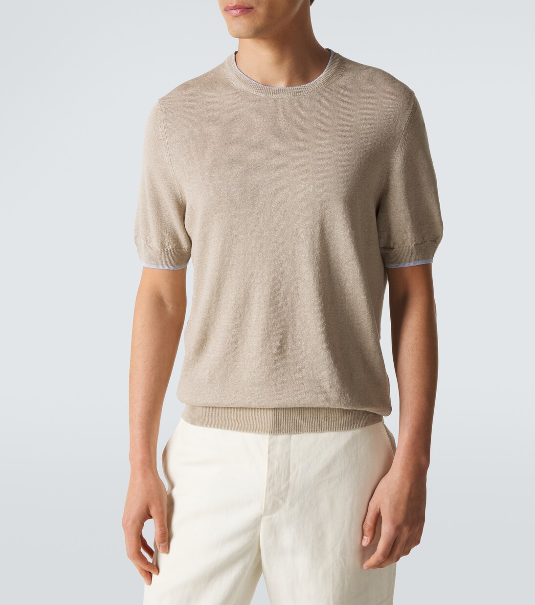 Camiseta de lino y algodón | Fedeli