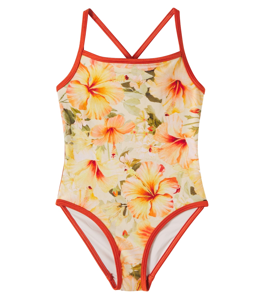 Mahon printed swimsuit | Zimmermann Kids