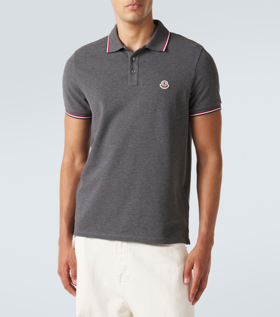 Poloshirt aus Baumwoll-Piqué | Moncler