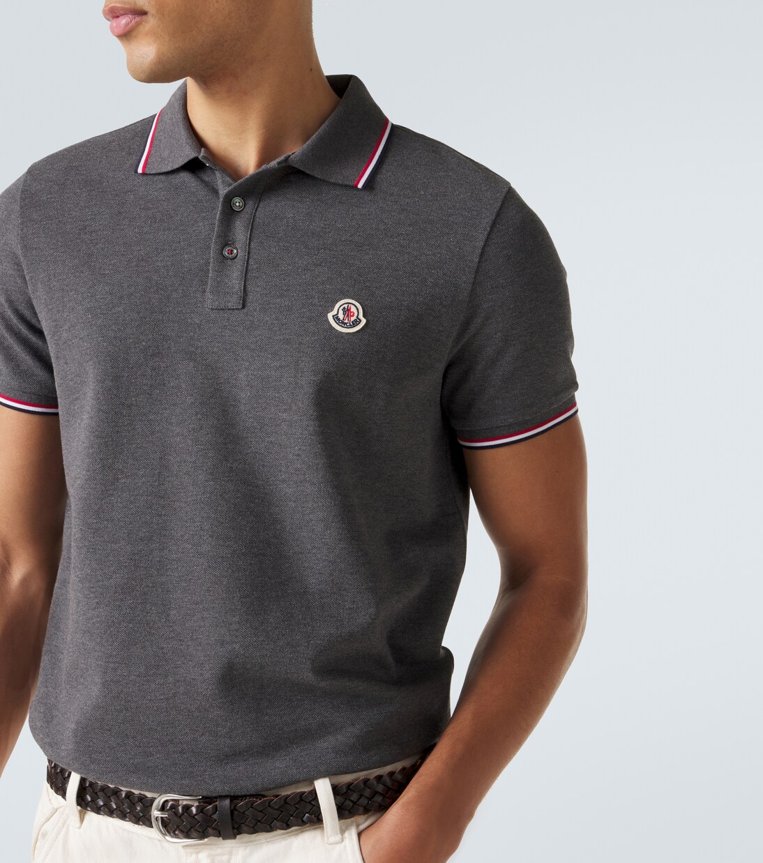 Poloshirt aus Baumwoll-Piqué | Moncler