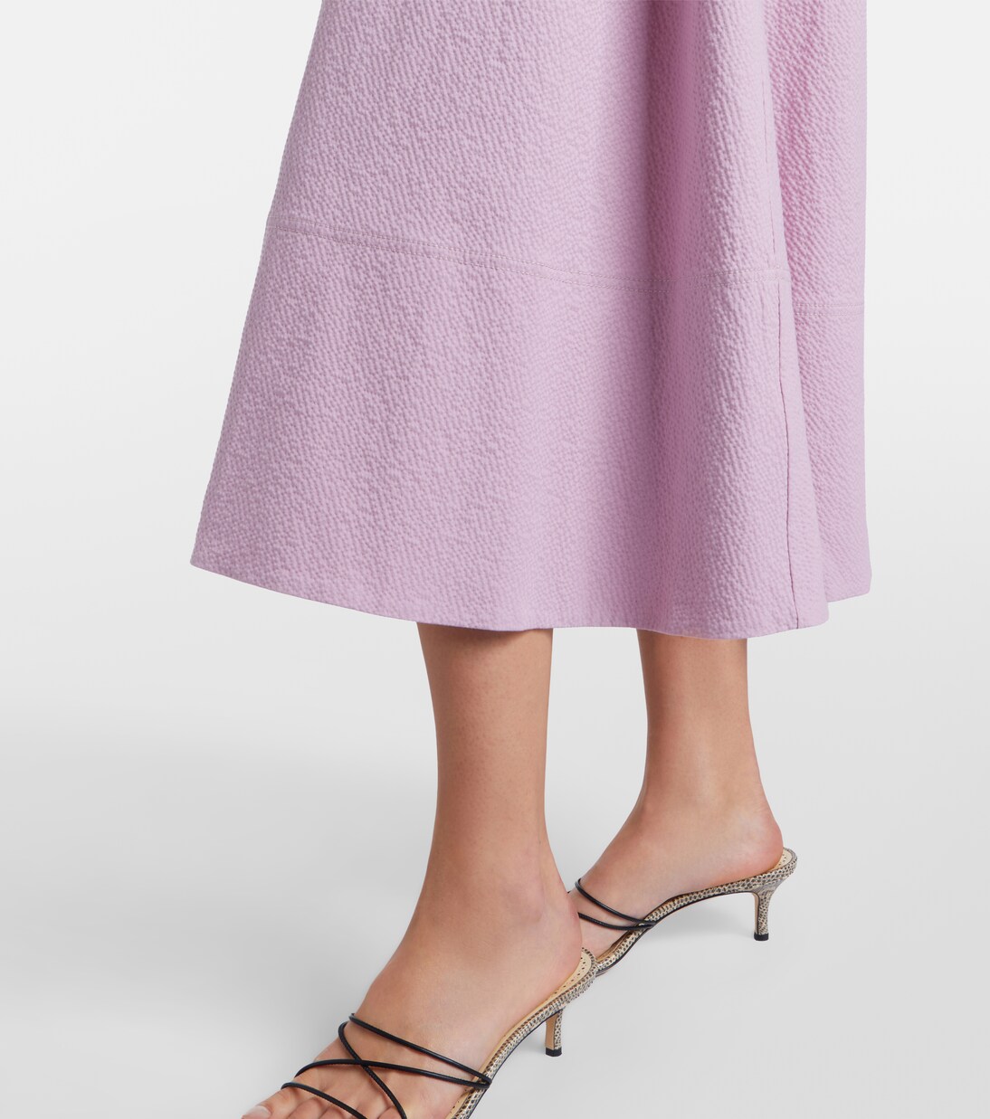 Mackey cotton-blend midi dress | Veronica Beard