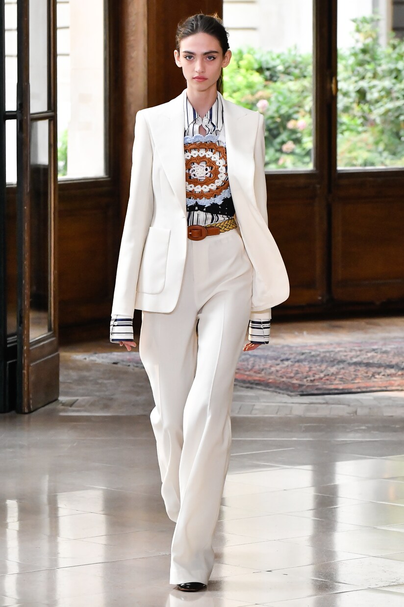 Pantalon Higbie en laine à taille haute | Altuzarra