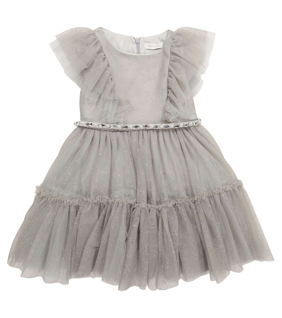 Sparkling tulle dress | Monnalisa