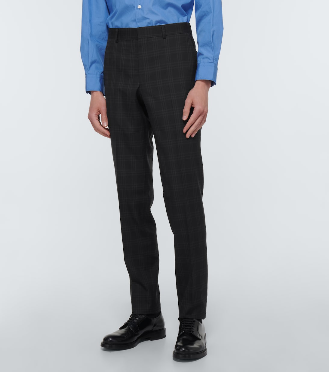 Karierte Hose aus Wolle | Comme des Garçons Homme Deux