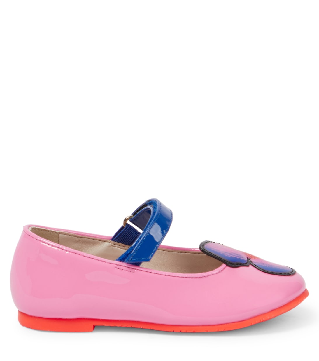 Butterfly patent leather flats | Sophia Webster Mini