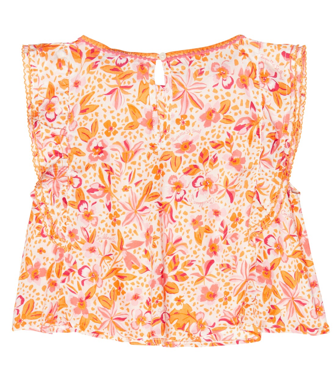 Top Amber à fleurs | Poupette St Barth Kids