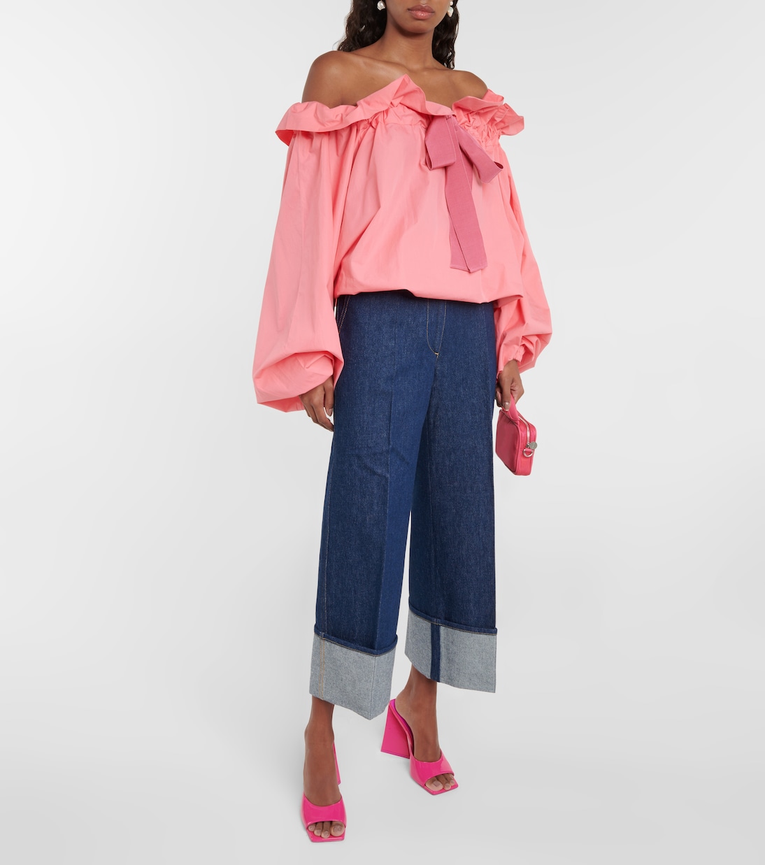 Jean ample à taille mi-haute | Patou