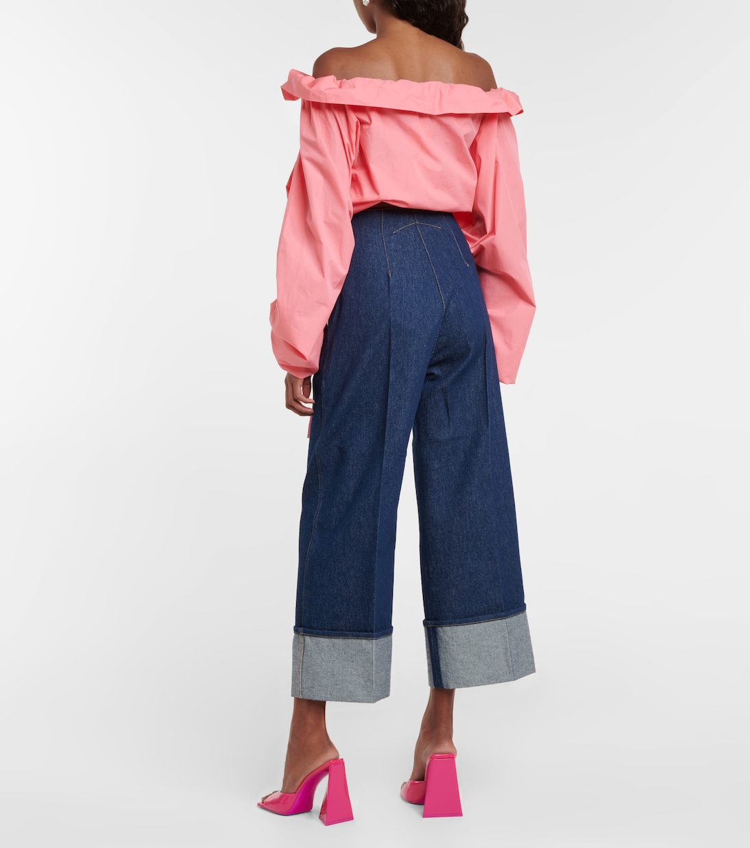 Jean ample à taille mi-haute | Patou