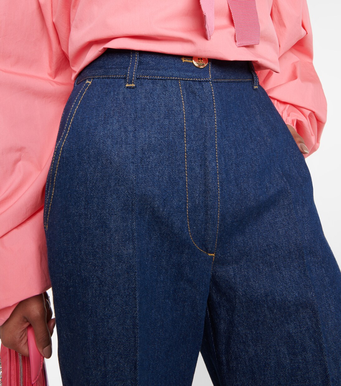 Jean ample à taille mi-haute | Patou