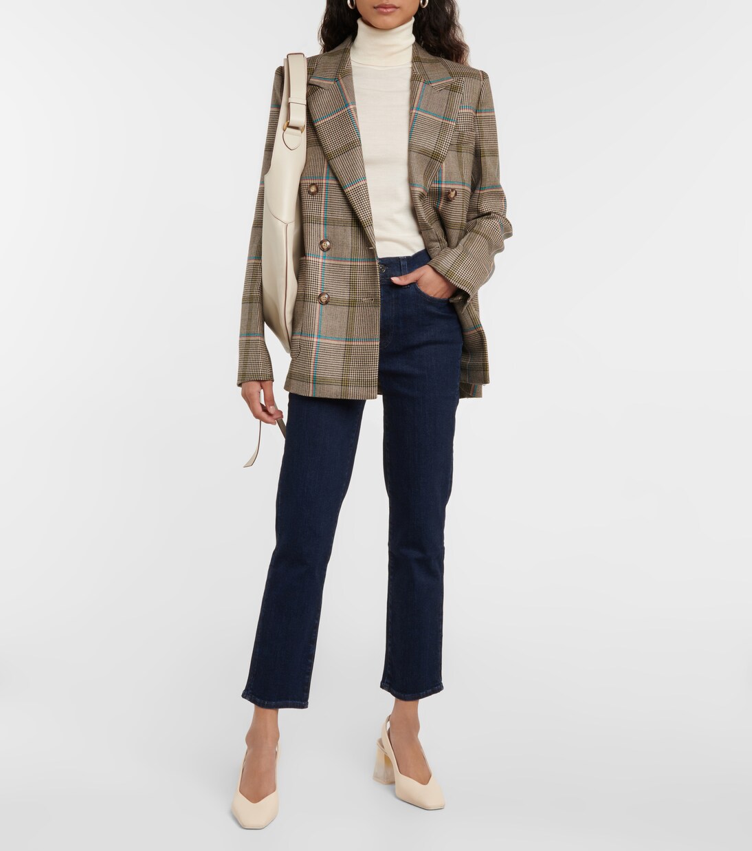 Mid-Rise Jeans The Straight Crop | 7 For All Mankind