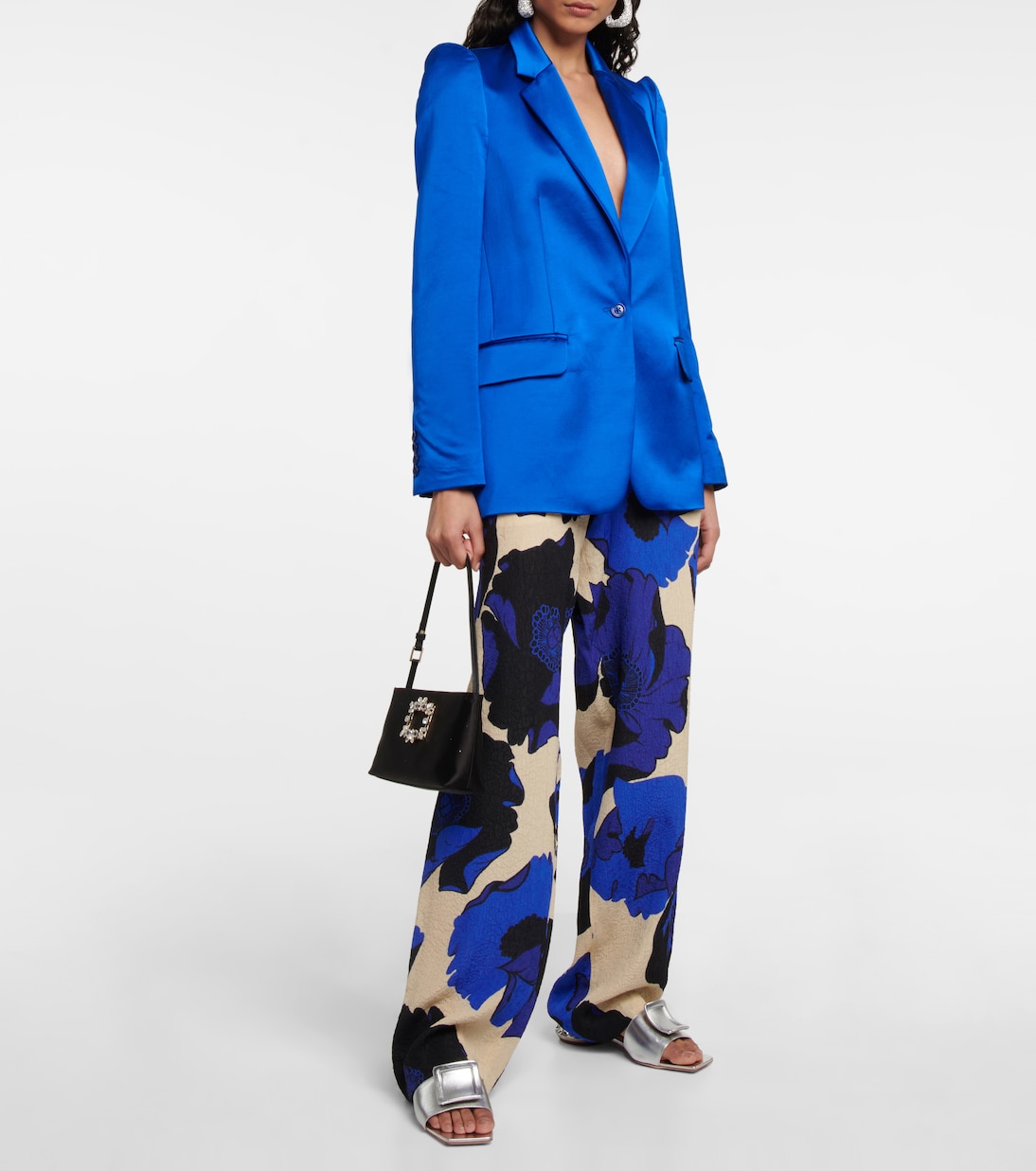 Verzierte Pantoletten Mule 25 | Roger Vivier