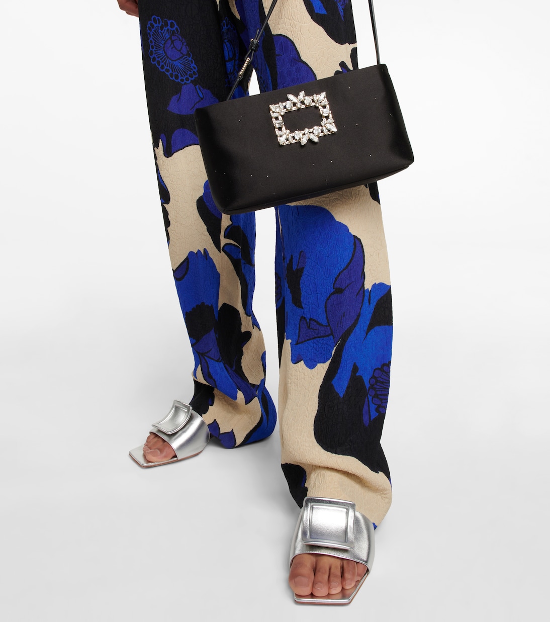 Verzierte Pantoletten Mule 25 | Roger Vivier