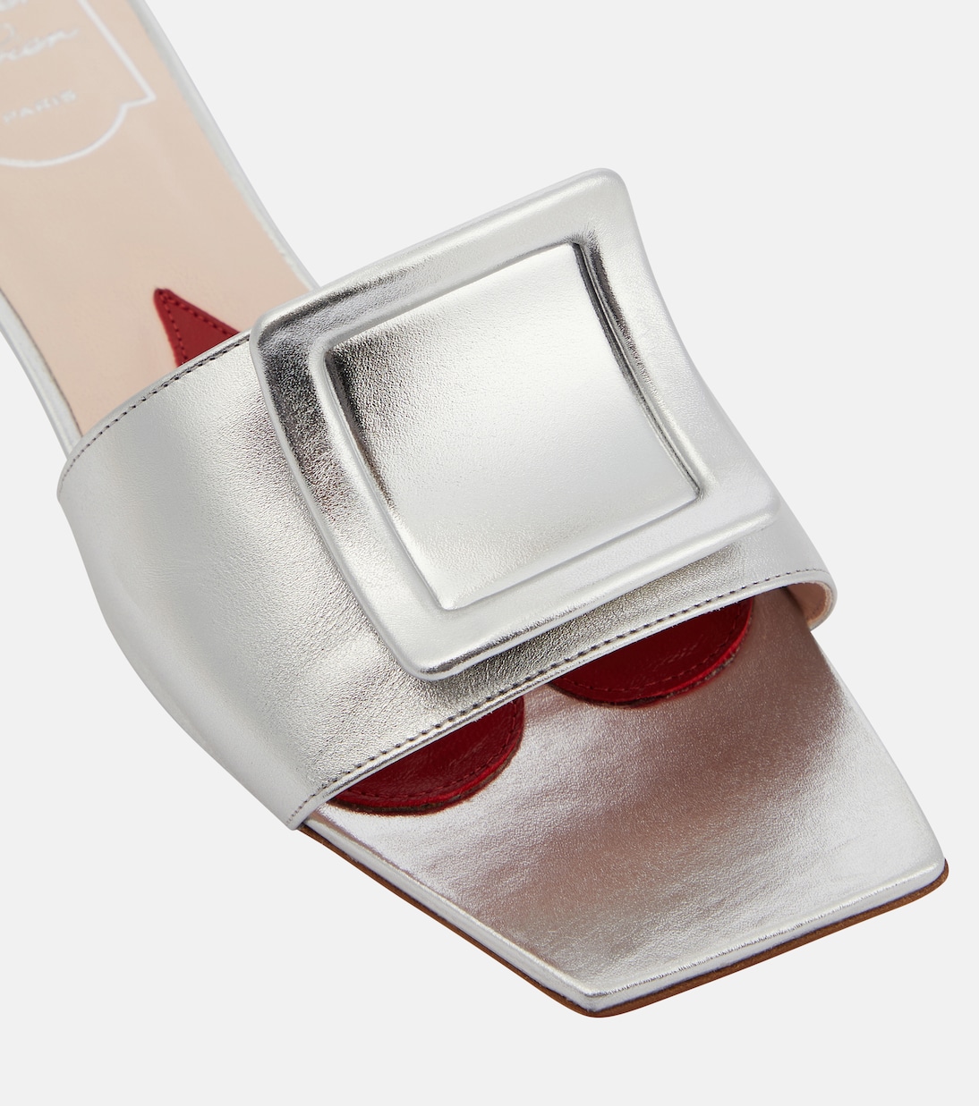 Verzierte Pantoletten Mule 25 | Roger Vivier