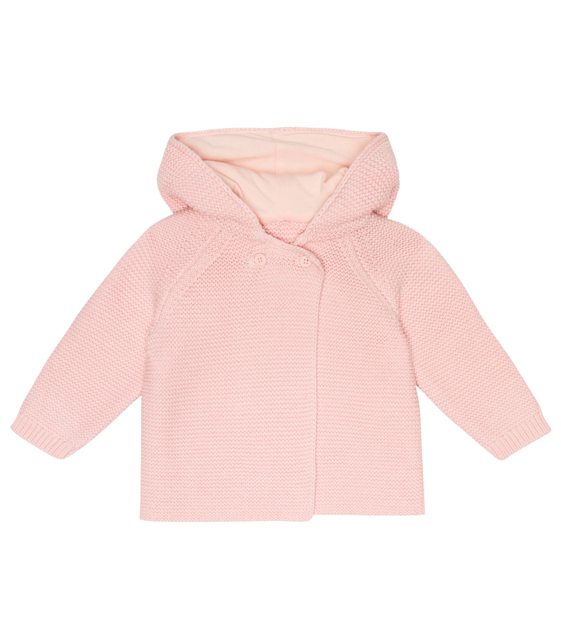Bébé – Cardigan à capuche en coton et laine | Stella McCartney Kids